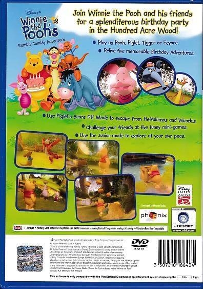 Winnie The Poohs Rumbly Tumbly Adventure - PS2 (B Grade) (Genbrug)